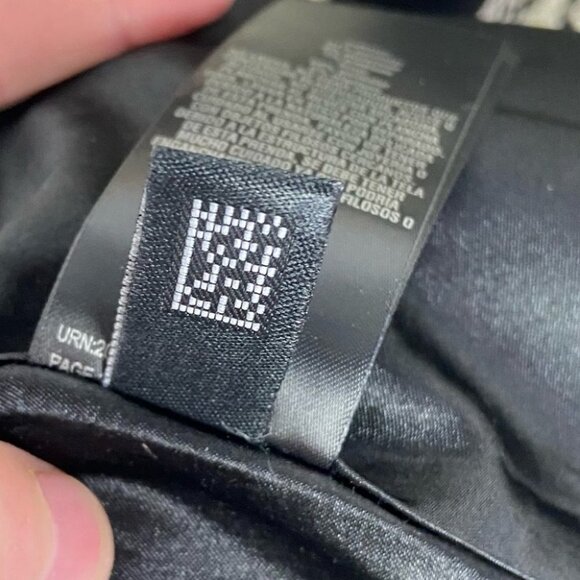 Ted Baker Fit Flare Ruffle Hem Dress Black Floral Size 0‎ Paisley Ornate Party - Picture 12 of 15